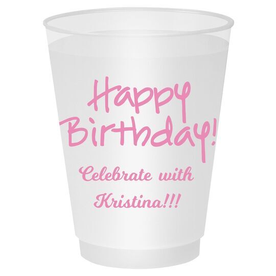 Studio Happy Birthday Shatterproof Cups