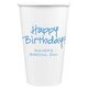 Studio Happy Birthday Paper Coffee Cups Image 1 of 2