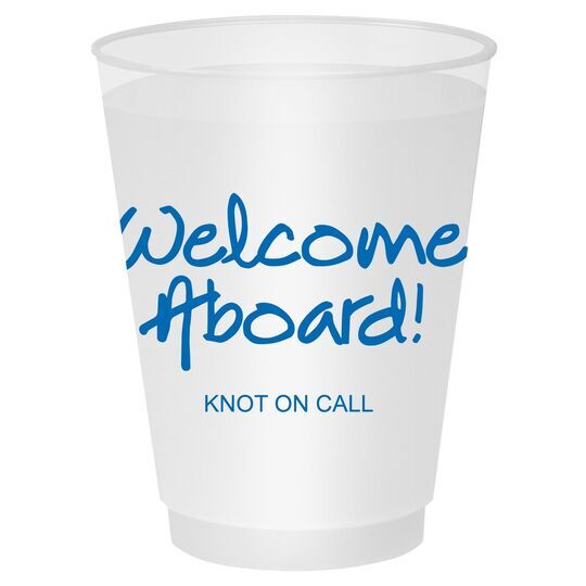 Studio Welcome Aboard Shatterproof Cups