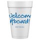 Studio Welcome Aboard Styrofoam Cups Image 1 of 2