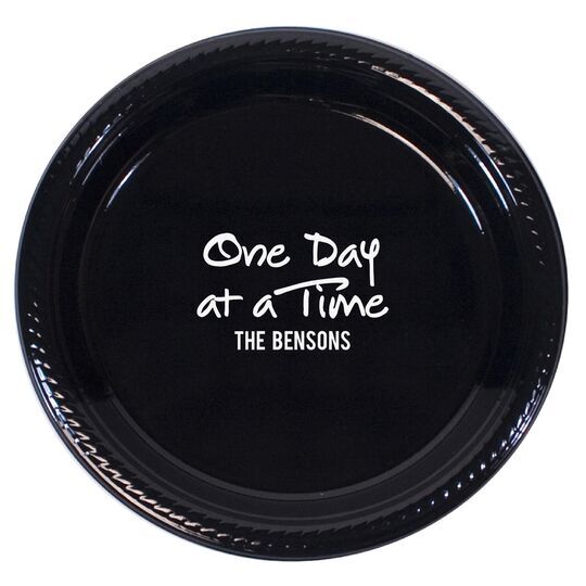 Studio One Day At A Time Plastic Plates