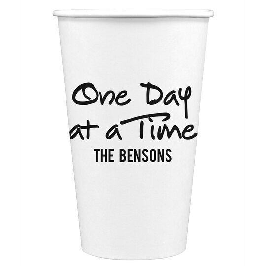 Studio One Day At A Time Paper Coffee Cups