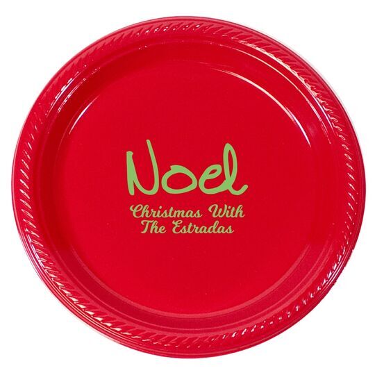 Studio Noel Plastic Plates