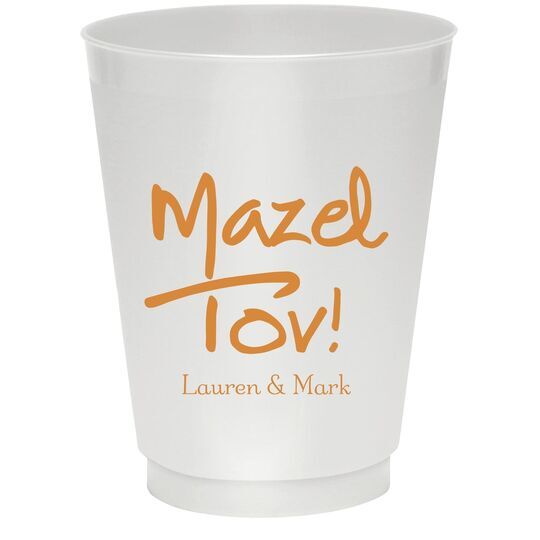 Studio Mazel Tov Colored Shatterproof Cups