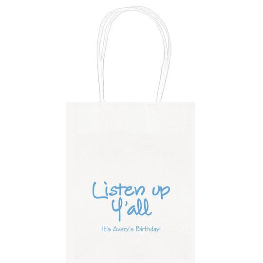 Studio Listen Up Y'All Mini Twisted Handled Bags