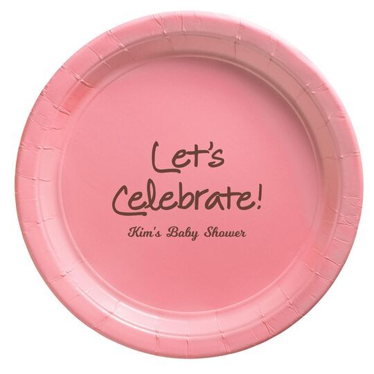 Studio Let's Celebrate Paper Plates