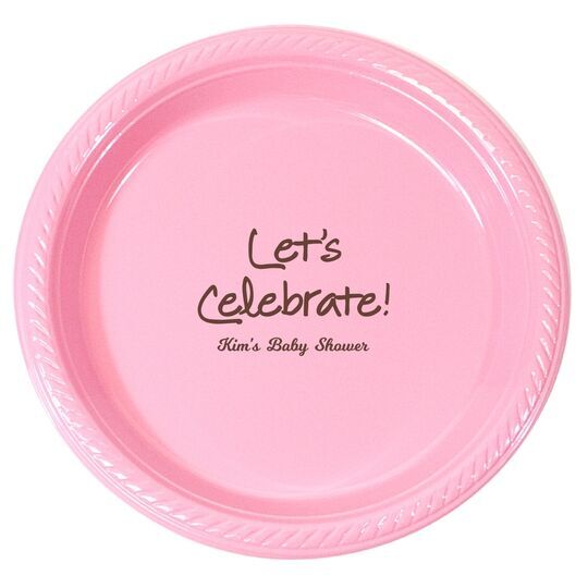 Studio Let's Celebrate Plastic Plates