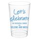 Studio Let's Celebrate Clear Plastic Cups Image 7 of 7