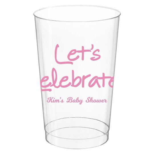 Studio Let's Celebrate Clear Plastic Cups