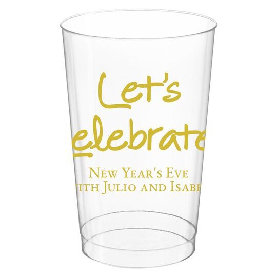 Studio Let's Celebrate Clear Plastic Cups