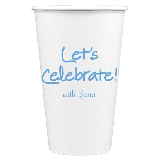 Studio Let's Celebrate Paper Coffee Cups