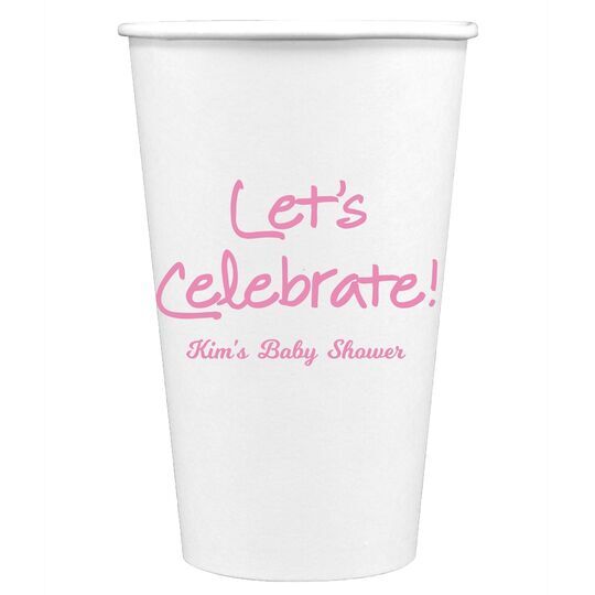 Studio Let's Celebrate Paper Coffee Cups