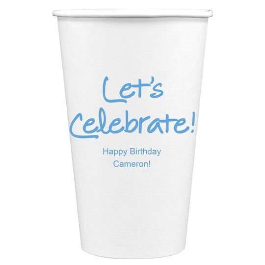 Studio Let's Celebrate Paper Coffee Cups