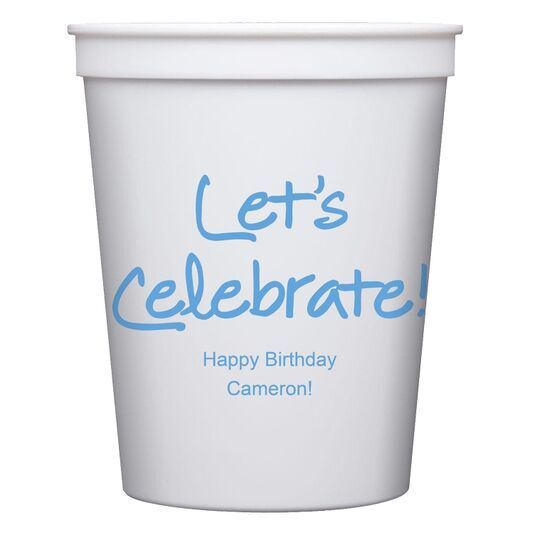 Studio Let's Celebrate Stadium Cups