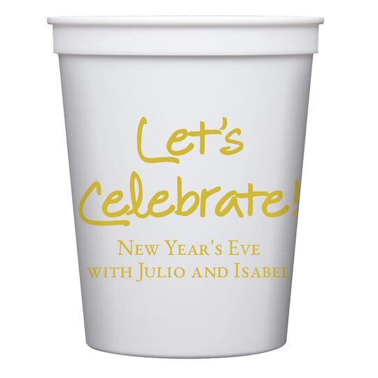 Studio Let's Celebrate Stadium Cups