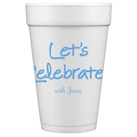 Studio Let's Celebrate Styrofoam Cups