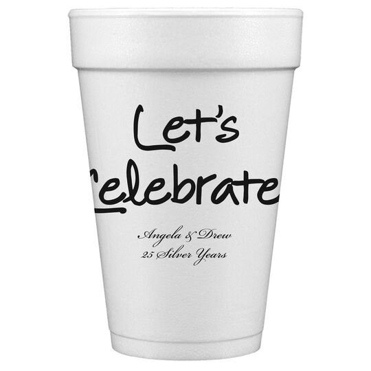 Studio Let's Celebrate Styrofoam Cups