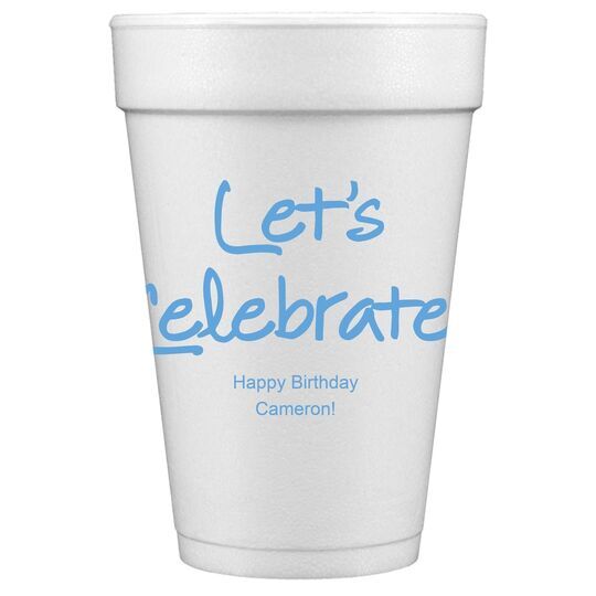 Studio Let's Celebrate Styrofoam Cups