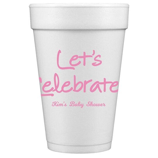 Studio Let's Celebrate Styrofoam Cups