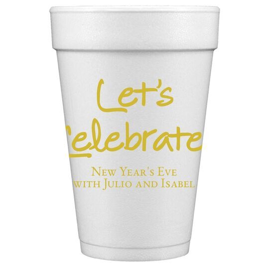 Studio Let's Celebrate Styrofoam Cups