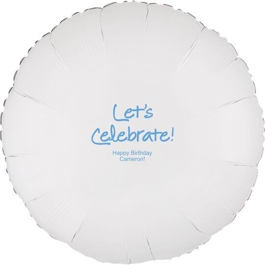 Studio Let's Celebrate Mylar Balloons