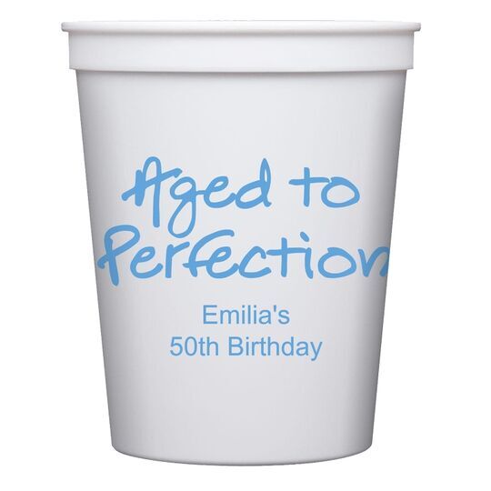 Studio Aged to Perfection Anniversary Stadium Cups