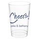 Fun Cheers Clear Plastic Cups Image 1 of 7