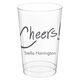 Fun Cheers Clear Plastic Cups Image 2 of 7