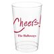 Fun Cheers Clear Plastic Cups Image 3 of 7