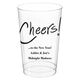 Fun Cheers Clear Plastic Cups Image 4 of 7