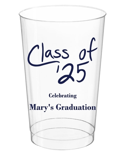 Fun Class of Clear Plastic Cups