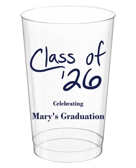 Fun Class of Clear Plastic Cups