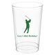 Golf Day Clear Plastic Cups Image 1 of 2
