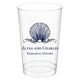Graceful Seashell Clear Plastic Cups Image 4 of 4