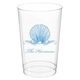 Graceful Seashell Clear Plastic Cups Image 1 of 4