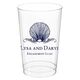 Graceful Seashell Clear Plastic Cups Image 3 of 4