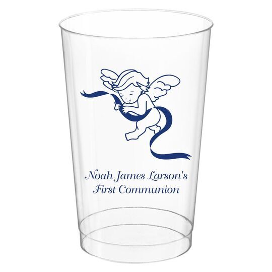 Little Cherub Clear Plastic Cups