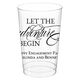 Let the Adventure Begin Clear Plastic Cups Image 2 of 2