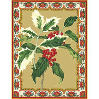 Holly Sprig Holiday Cards