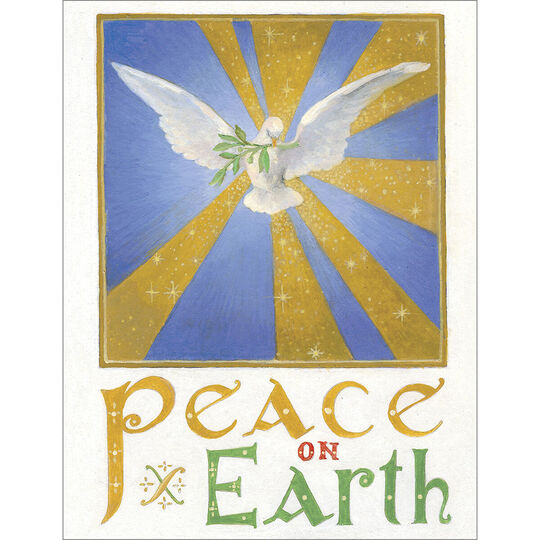 Peace On Earth Dove Holiday Cards