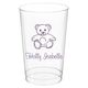 Little Teddy Bear Clear Plastic Cups Image 1 of 2
