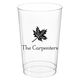 Little Autumn Leaf Clear Plastic Cups Image 2 of 3