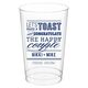 Let's Raise a Toast Clear Plastic Cups Image 1 of 2