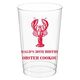 Lobster Clear Plastic Cups Image 2 of 3