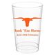 Longhorn Clear Plastic Cups Image 3 of 3