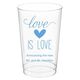 Love is Love Clear Plastic Cups Image 3 of 3