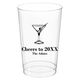 Martini Party Clear Plastic Cups Image 1 of 3