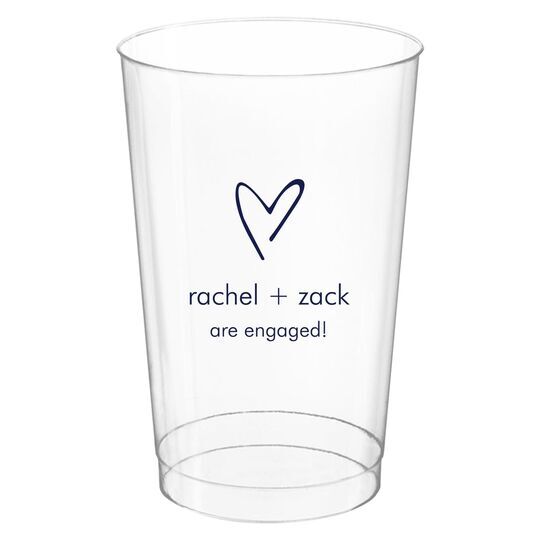 Mon Cherie Clear Plastic Cups