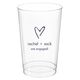 Mon Cherie Clear Plastic Cups Image 2 of 2