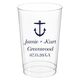 Nautical Anchor Clear Plastic Cups Image 1 of 3